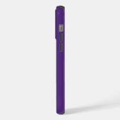 Worlds Best Wife Elegant Purple &White   iPhone Hülle (Linke Seite)