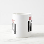 Worlds Best Wifey Kaffeetasse (Mittel)