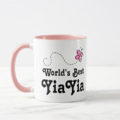 Worlds Best YiaYia Grandma Tasse (Links)