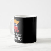 World's Biggest Lunatic - Anti Trump -  Kaffeetasse (Vorderseite Links)