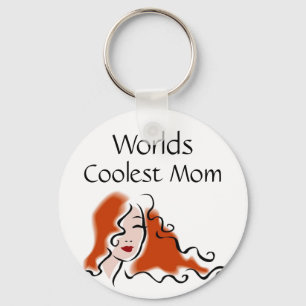 Worlds Coolest Mom Schlüsselanhänger