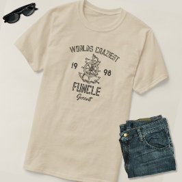 Worlds Craziest Functional Est Year & Name T-Shirt