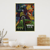 "World's Fair, Chicago, 1934" Vintag Poster (Küche)