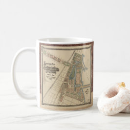 World's Fair Chicago Souvenir Map, 1893 Coffee Tas Kaffeetasse