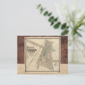 World's Fair Chicago Souvenir Map, 1893 Postkarte (Stehend Vorderseite)