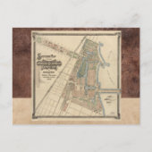 World's Fair Chicago Souvenir Map, 1893 Postkarte (Vorderseite)