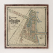 World's Fair Chicago Souvenir Map, 1893 Puzzle (Vertikal)