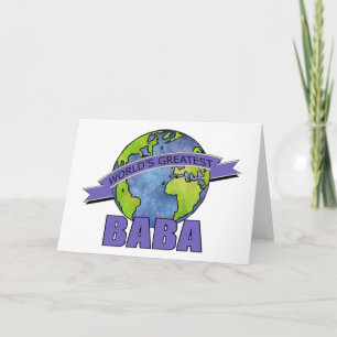 World's Greatest Baba Karte