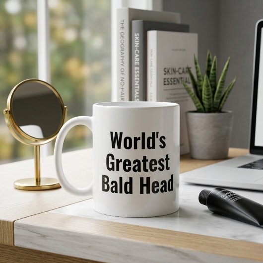 World's Greatest Bald Head Kaffeetasse