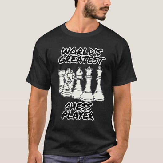 World's Greatest Chess Player  Chess Teacher T-Shirt (Vorderseite)