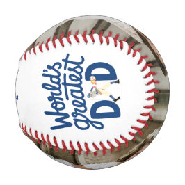 World's Greatest Dad Fathers Day Photo Collage Baseball