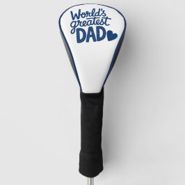 "World's Greatest Dad" Vatertag, Geburtstagsgesche Golf Headcover