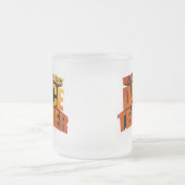 World's Greatest Dance Teacher Frosted Glass Coffe Mattglastasse (Mittel)