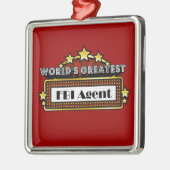 World's Greatest FBI Agent Ornament Aus Metall (Links)