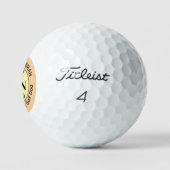 World's Greatest Golf Dad Cool Golfball (Logo)