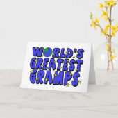 World's Greatest   Gramps Karte (Gelbe Blume)