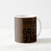 World's Greatest Grand Farter I Mean Grandfather Kaffeetasse (VorderseiteRechts)