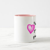 World's greatest grandma mok zweifarbige tasse (Mittel)