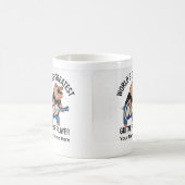 World's Greatest Guitar Player, Custom Rocker Pig Kaffeetasse (Mittel)