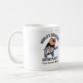 World's Greatest Guitar Player, Custom Rocker Pig Kaffeetasse (Links)