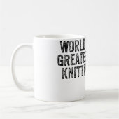 World'S Greatest Knitter Funny Knitting Crochet Kaffeetasse (Links)