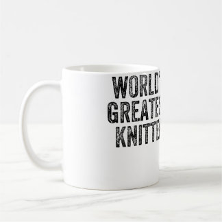 World'S Greatest Knitter Funny Knitting Crochet Kaffeetasse