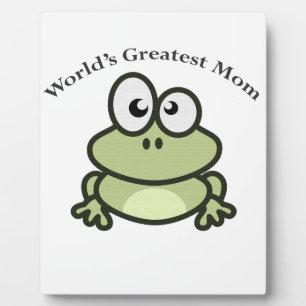 World's Greatest Mom Fotoplatte