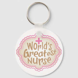 World's Greatest Nurse Keychain Schlüsselanhänger