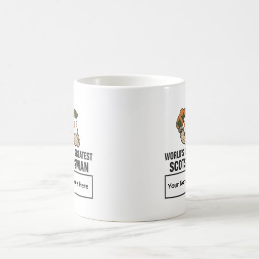 World's Greatest Scotsman Personalized Mug Kaffeetasse (Mittel)