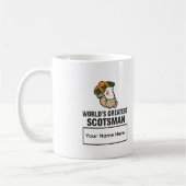 World's Greatest Scotsman Personalized Mug Kaffeetasse (Links)