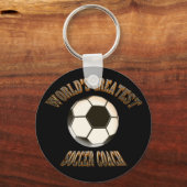 World's Greatest Soccer Coach Schlüsselanhänger (Vorderseite)
