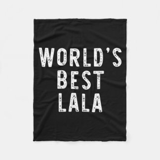 Worlds Lala Funny Family Fleecedecke