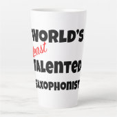 World's Least Talented  Saxophonist Gag Gift Mug Milchtasse (Vorderseite)