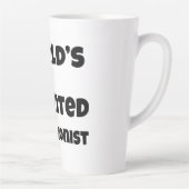 World's Least Talented  Saxophonist Gag Gift Mug Milchtasse (Rechts)