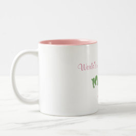 World's Most Forgetful Mom Mother's Day Gift Zweifarbige Tasse