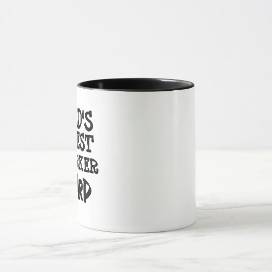 WORLD'S OKAYEST CO-WORKER CUSTOM TEXT TASSE (Zentrum)