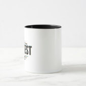 Worlds Okayest Dad Tasse (Zentrum)