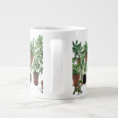 World's Okayest Plant Parent Humor Mug Jumbo-Tasse (Rückseite)