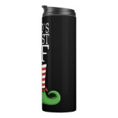 Worlds Tallest Elf Weihnachtskostüme Design Thermosbecher (Nach rechts gedreht)
