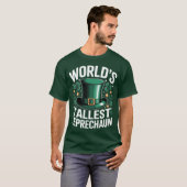World's Tallest Leprechaun Funny St. Patricks Day T-Shirt (Vorne ganz)