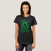World's tallest leprechaun Irish St Patrick's Day T-Shirt (Vorne ganz)