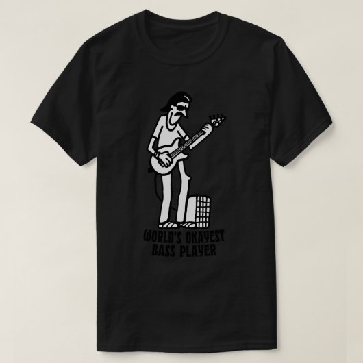 Worlds Tokest Bass Player T-Shirt (Design vorne)