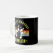 Worlds Tokest Bowler Kaffeetasse (Vorderseite Links)