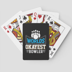 Worlds Tokest Bowler Spielkarten