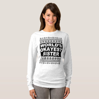Worlds Tokest Sister Shirt Ugly Christmas Sweater