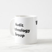 WORLD'SBESTBOSS, AuditTechnologyGroup Kaffeetasse (Vorderseite Links)