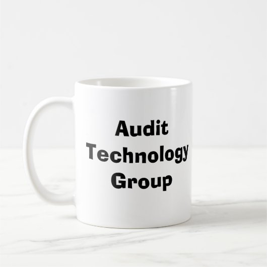 WORLD'SBESTBOSS, AuditTechnologyGroup Kaffeetasse (Links)