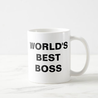WORLD'SBESTBOSS KAFFEETASSE