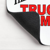 Worldsgreatest Trucking Company Mousepad (Ecke)