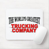 Worldsgreatest Trucking Company Mousepad (Mit Mouse)